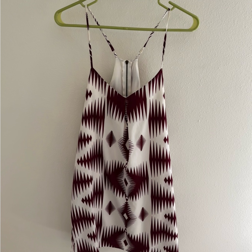 Chic Geometric Print Dress